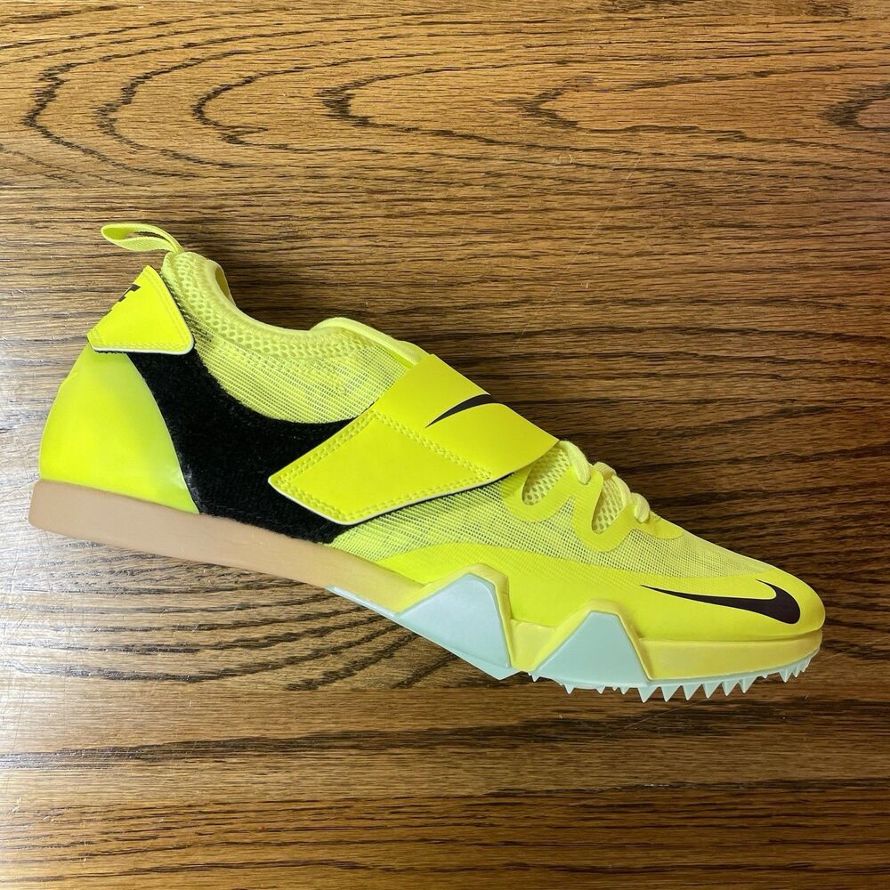 Men's Sizes Nike Zoom Pole Vault Elite Track Jumping Spikes Volt Neon Green NEW